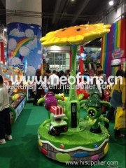 Plants Vs Zombie Carousel (3P) Coin Operated Kiddie Rides|Amusement Kiddie Rides|Amusement Rides Manufacturer