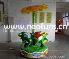 Plants Vs Zombie Carousel (3P) Coin Operated Kiddie Rides|Amusement Kiddie Rides|Amusement Rides Manufacturer