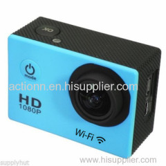 OEM Custom 2'' Touch Screen Full HD Action Camera / Auto Car Camcorder Camera DVR