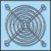 Environmental 60mm to 80mm Cooling Fan Guards with ROHS Approvals