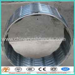 Single Razor Razor Type and Barbed Wire Mesh Type 450mm coil diameter concertina razor barbed wire