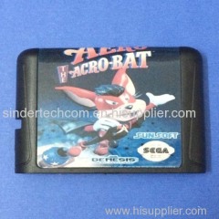 Aero the acro-bat MD Game Cartridge 16 Bit Game Card For Sega Mega Drive / Genesis