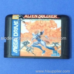 Alien soldier MD Game Cartridge 16 Bit Game Card For Sega Mega Drive / Genesis