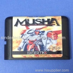 MUSHA MD Game Cartridge 16 Bit Game Card For Sega Mega Drive / Genesis