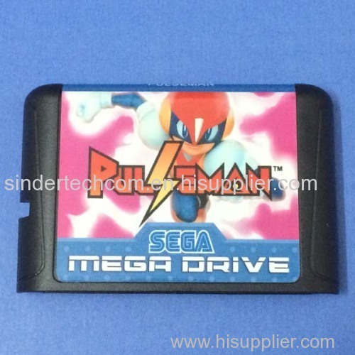 Pulseman MD Game Cartridge 16 Bit Game Card For Sega Mega Drive / Genesis