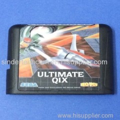 Ultimate Qix MD Game Cartridge 16 Bit Game Card For Sega Mega Drive / Genesis