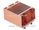 OEM Pure copper CPU Cooler For INTEL LGA771 Server , natural convection cooler