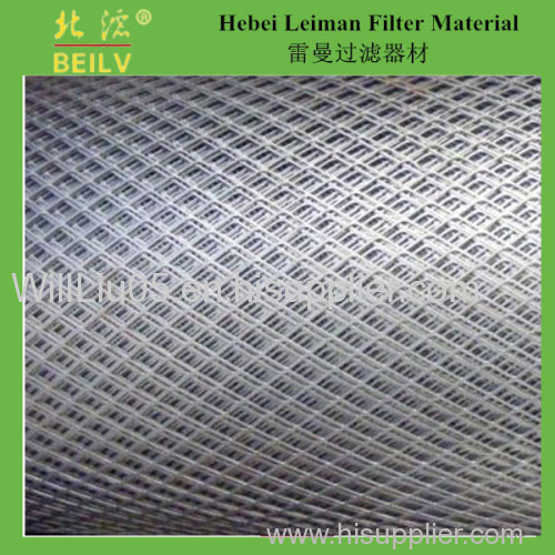 FILTER METAL MASH expandable sheet metal diamond mesh for Leiman TRUCK AIR FILTER MESH