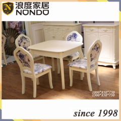 Morden dining table and chairs
