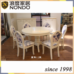 Indoor furniture dining room set round table CZT006Z