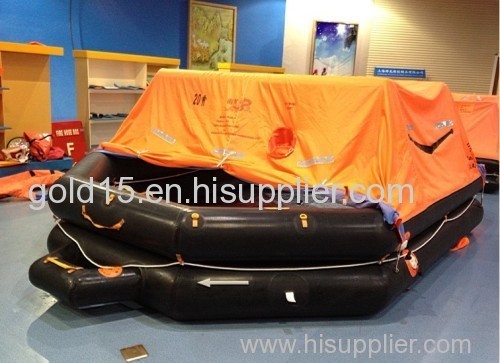 CCS & EC Approved Marine Life Raft for Life Saving/Thrown Over Board Life Raft/Inflatable Life Raft