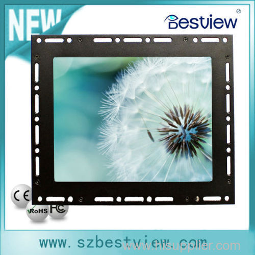 Metal 15 inch touch Open Frame LCD Monitor with VGA/AV/hdmi