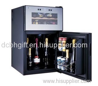 Wine cooler mini bar 2in1 fridge