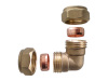 YL58 Brass compression elbow parts