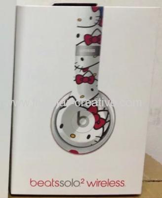 New Beats Solo2 Wireless Headphones Hello Kitty Edition