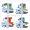 Plastic Spiral Vegetable Slicer 3 in 1 Manual Vegetable Slicer Fruit Slicer Machine