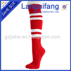 Nylon Long stocking polyester knee high football socks