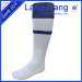 Wholesale BLUE football socks/high quality football socks