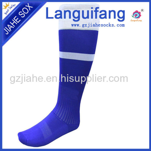 high quality half calf soccer men football sock