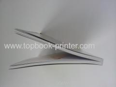 Print B5 PVC+art paper cover gold stamping matt lamination softcover book with PVC dust jacket