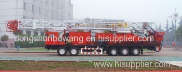 Economy type Truck mounted drilling rig