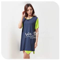 Apparel & Fashion Skirts & Dresses Ladies Straight Dress Bamboo Jersey Mix Match Colors free size