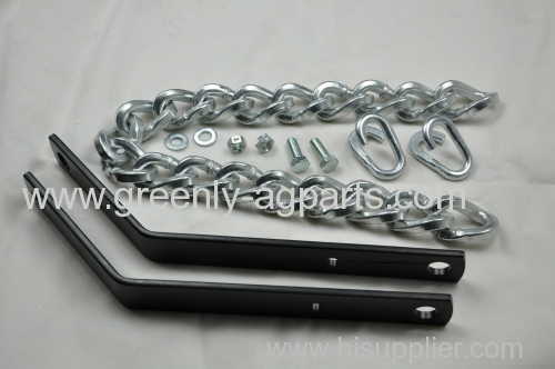 John Deere planter Square twisted link drag chain kit 5/8" twisted link chain Beveled five sided links 6200-108