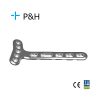 Small T Locking Plate/Placa Bloqueada en forma de T; Trauma Orthopaedic Medical Titanium Plate