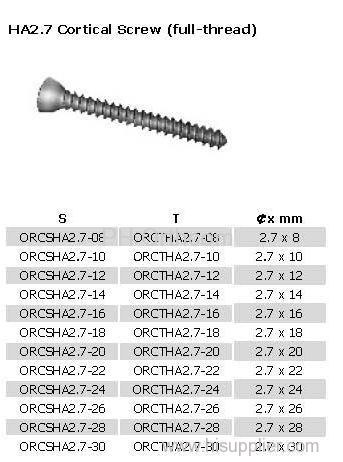 Small T Locking Plate/Placa Bloqueada en forma de T; Trauma Orthopaedic Medical Titanium Plate