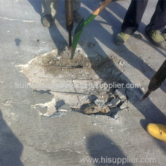 Best Bridge deck surfacing layer hole broken repair materials