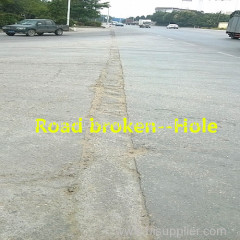 Rapid concrete road phohole repair materials