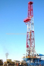 3000 meters skid mounted drilling rig