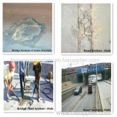 Huineng bridge expansion joint hole repair material with high compressive strength