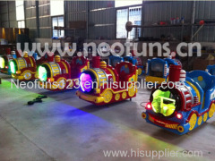 Novel Soap Bubbles Mini Train Coin Operated Kiddie Rides |Funny Amusement Kiddie Rides|Kiddie Amusement Rides Trai