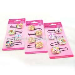 creative diffrent kinds wood button shape bookMark paper clips