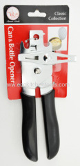 Can & bottle opener (plastic handle S.S.knob)