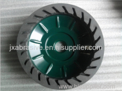 Diamond grinding wheel for glass processing used in glass edging machine