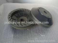 Diamond grinding wheel for glass processing used in glass edging machine