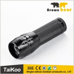 q5 led aluminum telescopic zoom multi functional flashlight
