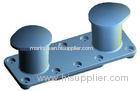 500 Tons Carbon Steel Mooring Warping Rollers , Fairlead Chocks Marine Bollards