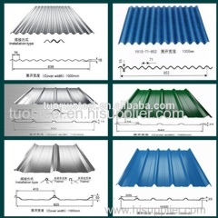 corrugated matel roofing steel sheet