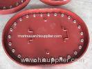 Stainless Steel Weathertight Marine Hatch Cover , Marine Decorative Small Bolted Manholes
