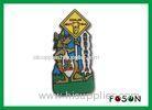 Eco-friendly Soft Rubber Fridge Magnet Colorful With Injection Craft