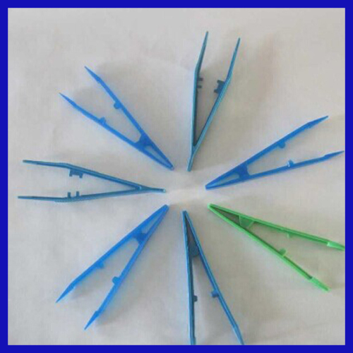 disposable medical plastic tweezer