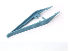 disposable medical plastic tweezer