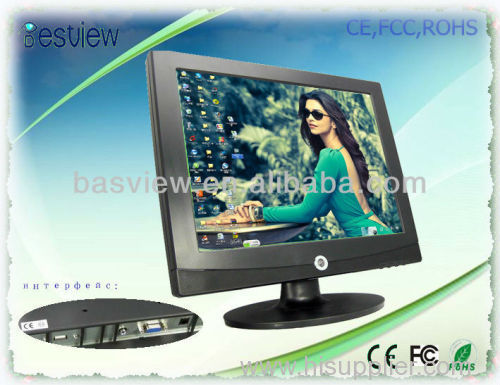 17 monitor/17 inch lcd monitor/square lcd monitor 17 inch