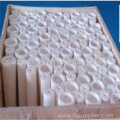 Refractory Fused quartz nozzle for steel mills continuous casting