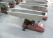 Food processing electromagnet conveyor vibratory feeder