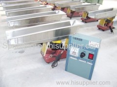 Food processing electromagnet conveyor vibratory feeder