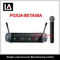 UHF Hand Microphone with Receiver PGX24 / BETA58A